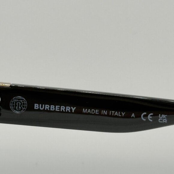 Burberry BE4405 300187 Sunglasses Black Frame Dark Grey Lens 51mm - Picture 6 of 12